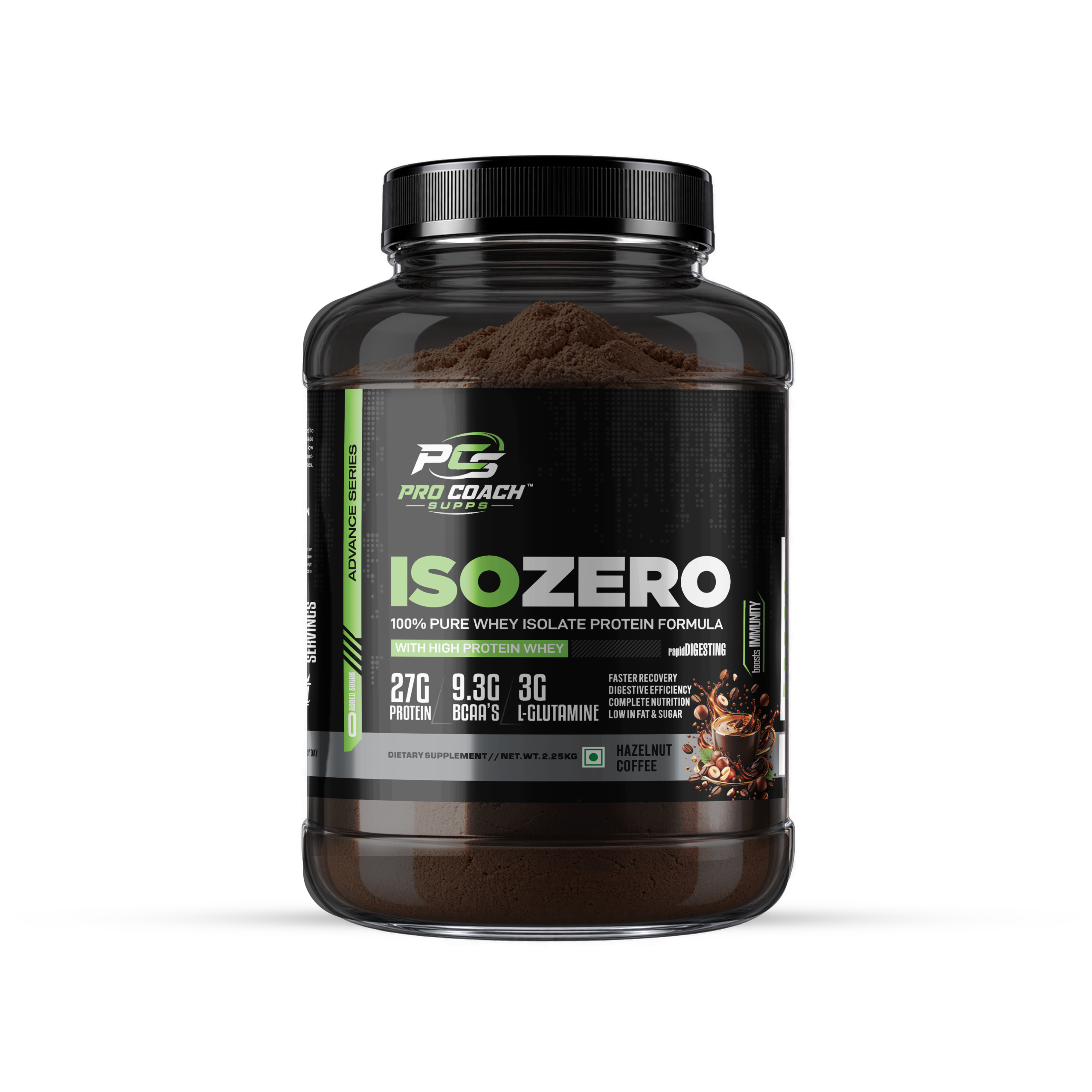 pro coach supps_isolate_hazelnut coffee isolate_hazelnut coffee - Image 1