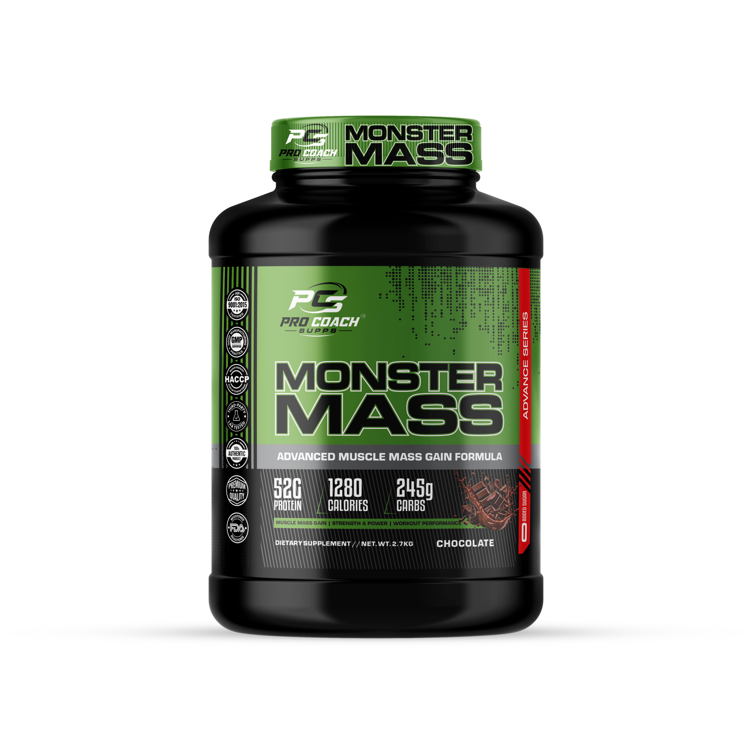 procoach_mass gainer_final_chocolate Procoach Mass Gainer Final Chocolate - Image 1